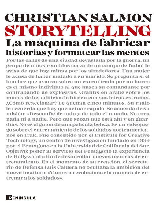 Title details for Storytelling by Christian Salmon - Available